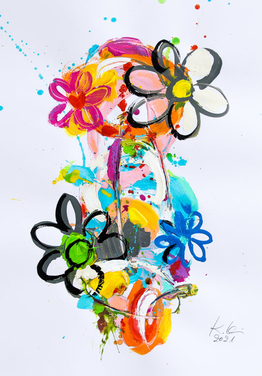 Serie „Bloomingdots“ - Kerstin Leicher ART