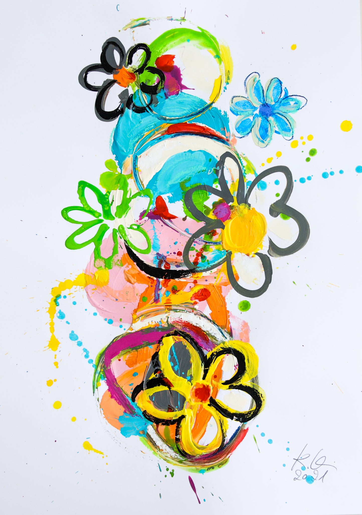 Serie „Bloomingdots“ - Kerstin Leicher ART
