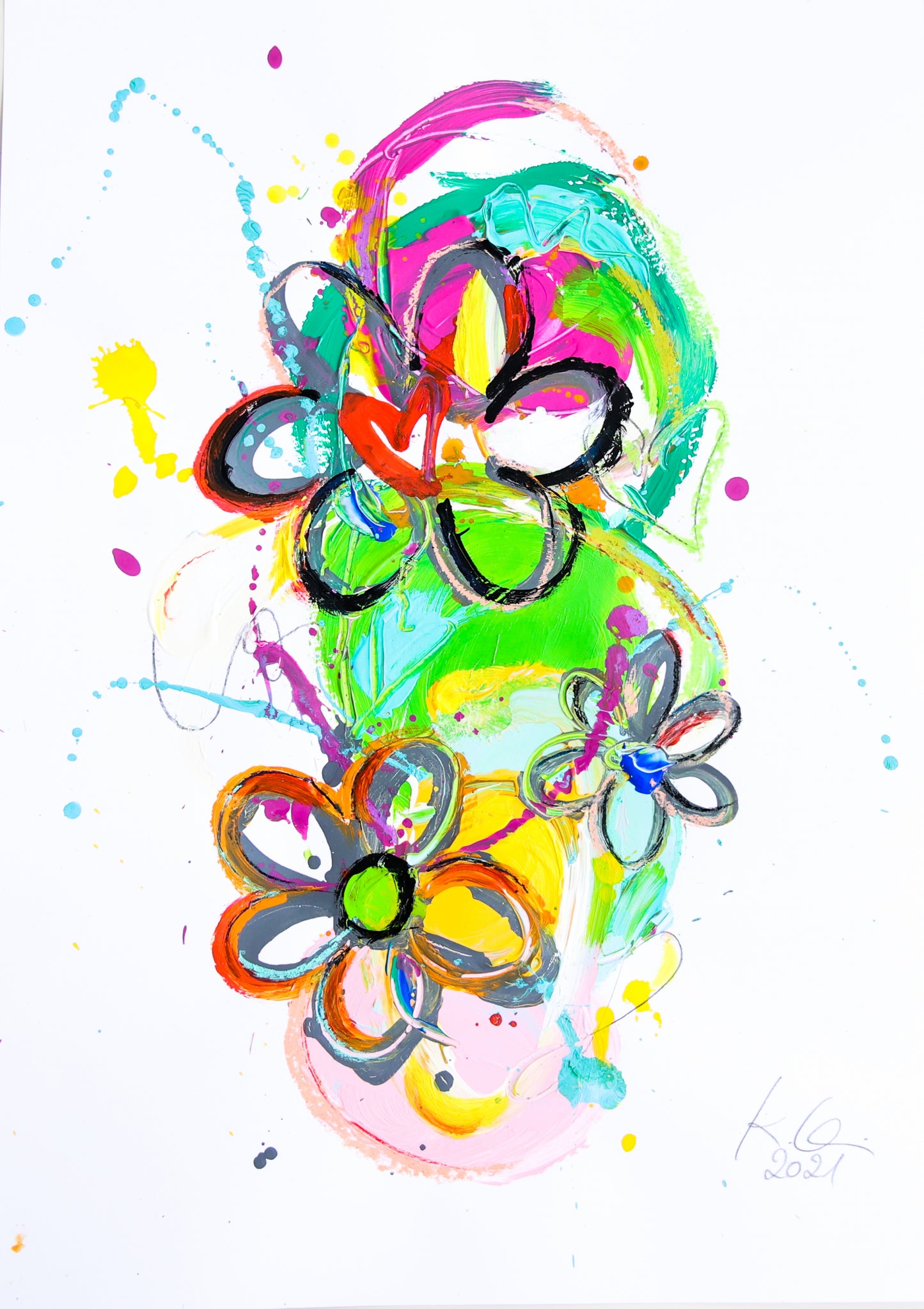 Serie „Bloomingdots“ - Kerstin Leicher ART