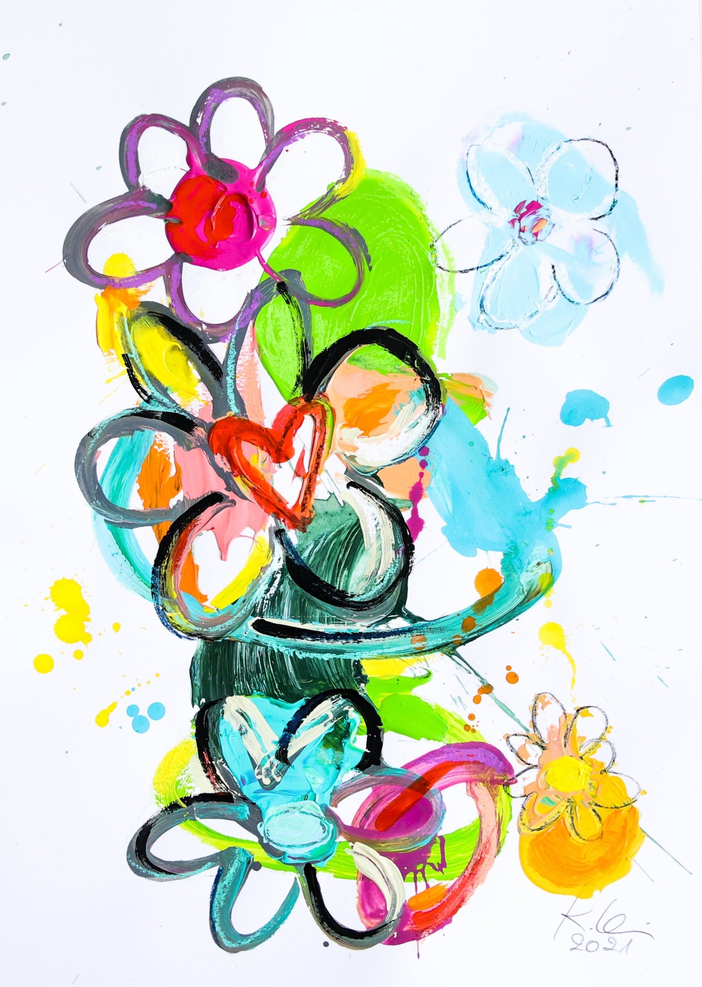 Serie „Bloomingdots“ - Kerstin Leicher ART