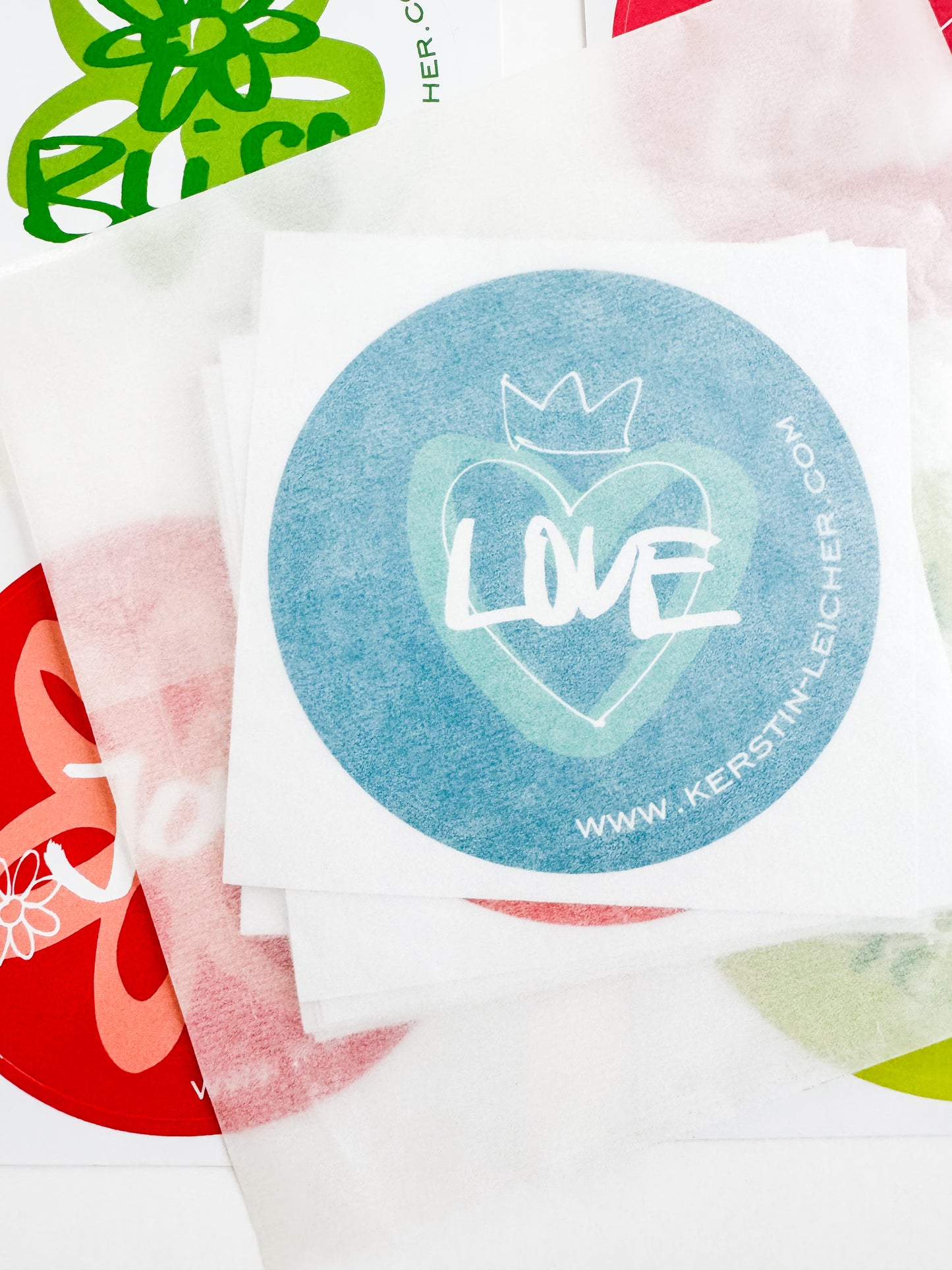 Circle Art.Stickers | Edition "Glow" - Kerstin Leicher ART