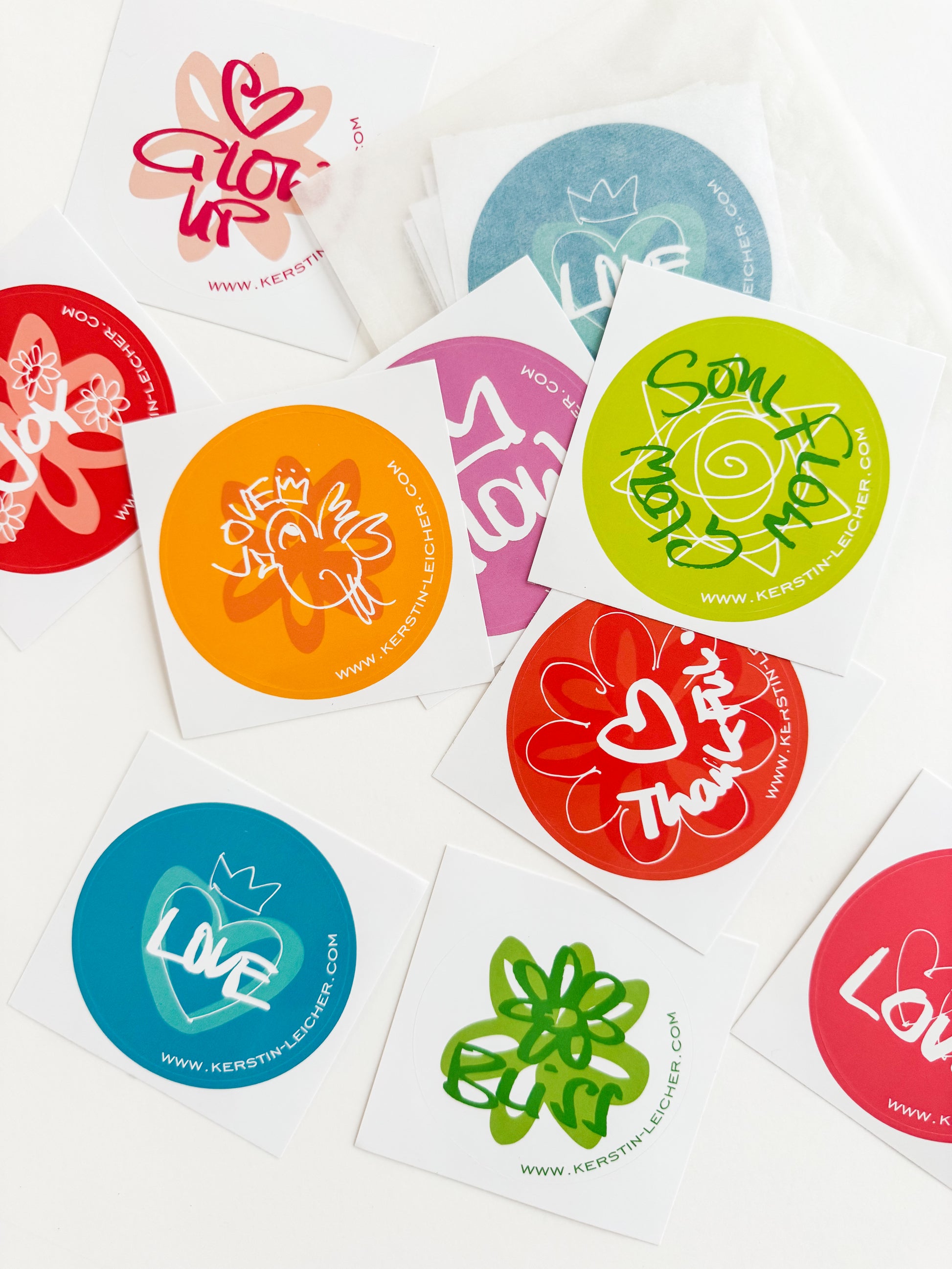 Circle Art.Stickers | Edition "Glow" - Kerstin Leicher ART