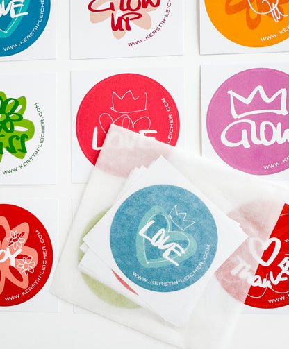 Circle Art.Stickers | Edition "Glow" - Kerstin Leicher ART