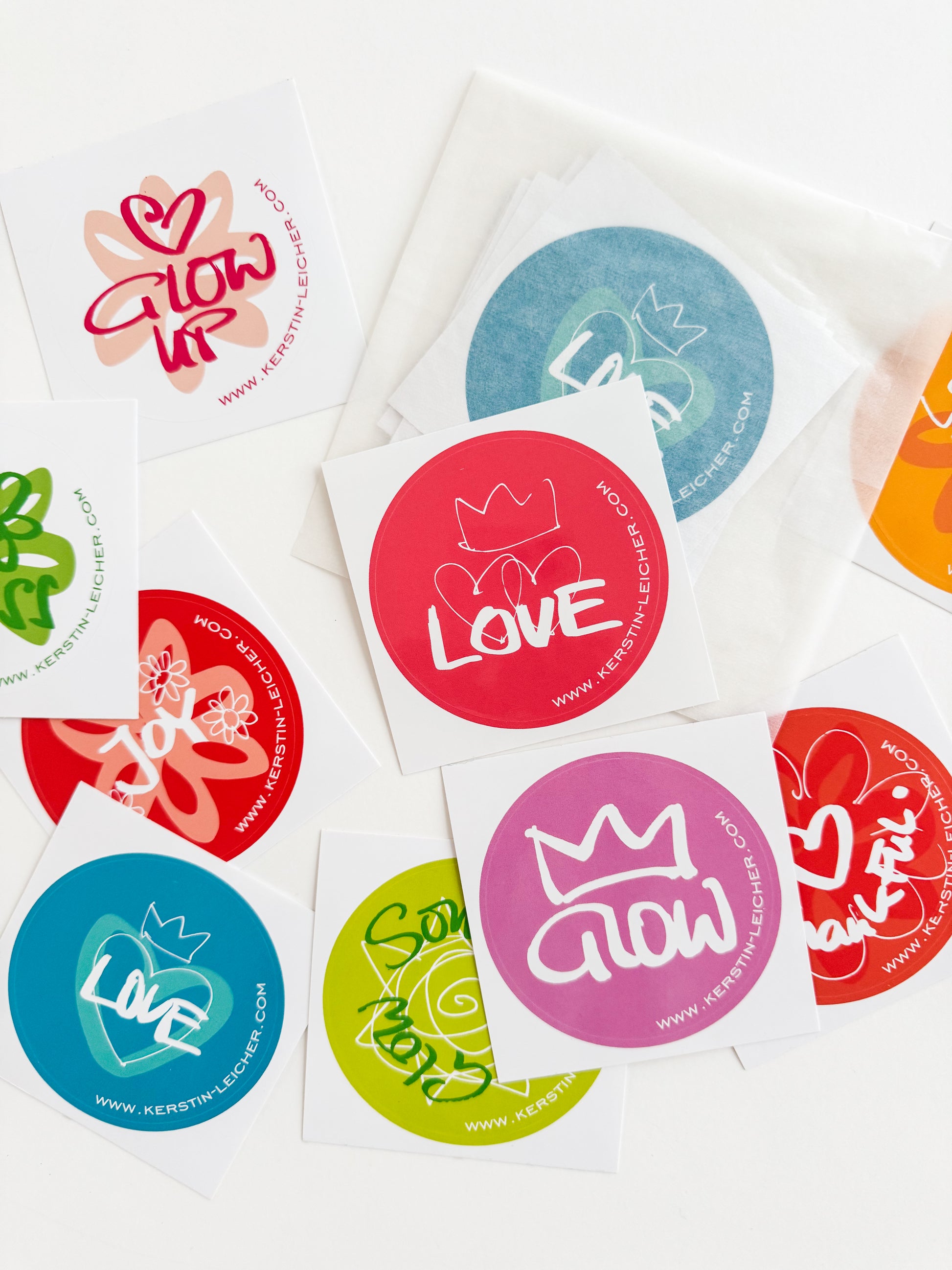 Circle Art.Stickers | Edition "Glow" - Kerstin Leicher ART